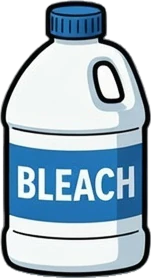Bottle of bleach